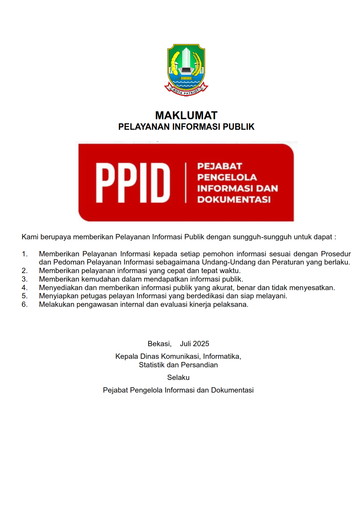 maklumat PPID